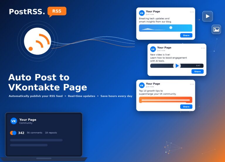 Auto Post to Vkontakte Page