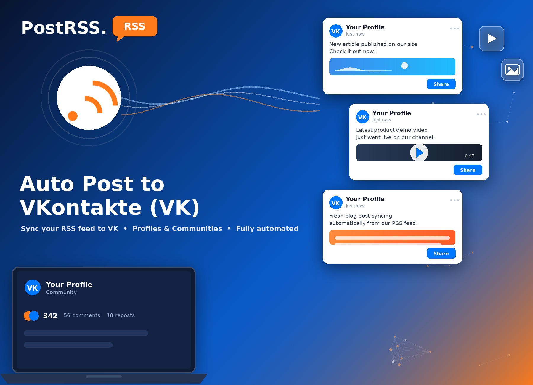 Auto Post to VKontakte (VK)