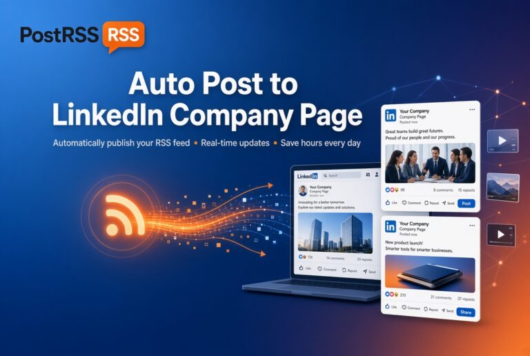 Auto Post to Linkedin Company Page
