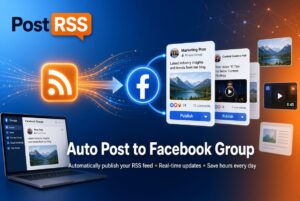 Auto Post to Facebook Group