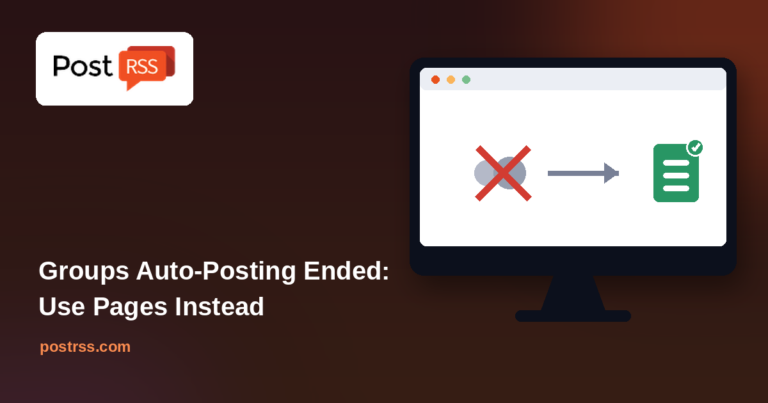 Facebook Groups Auto-Posting Discontinued: What to Use Instead