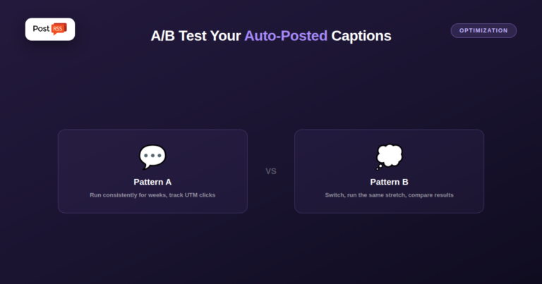 How to A/B Test Your Auto-Posted Social Media Captions