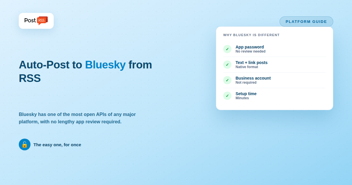 How to Auto-Post Your RSS Feed to Bluesky in 2026