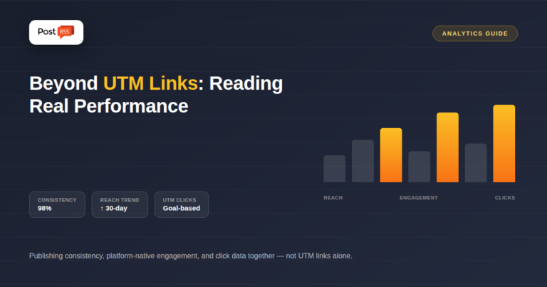 Beyond UTM Links: How to Actually Read Your Social Media Performance After Automating
