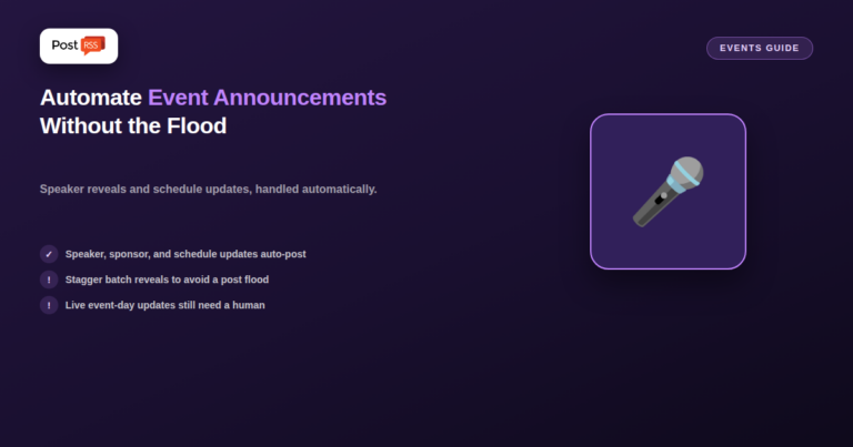 How Event Planners and Conference Organizers Automate Announcement Distribution with RSS