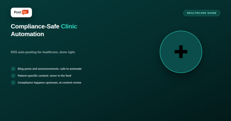 How Healthcare Clinics and Medical Practices Automate Compliant Content Distribution