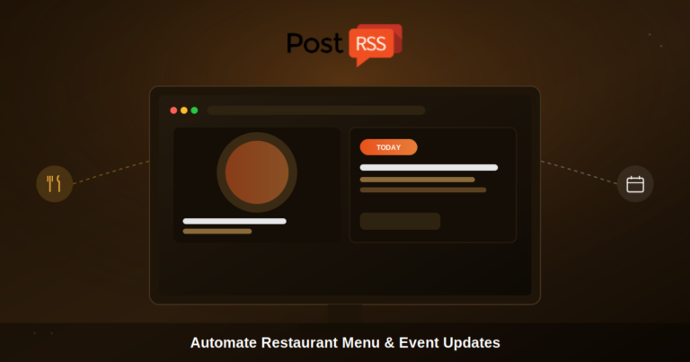 How Restaurants and Local Businesses Automate Menu and Event Updates