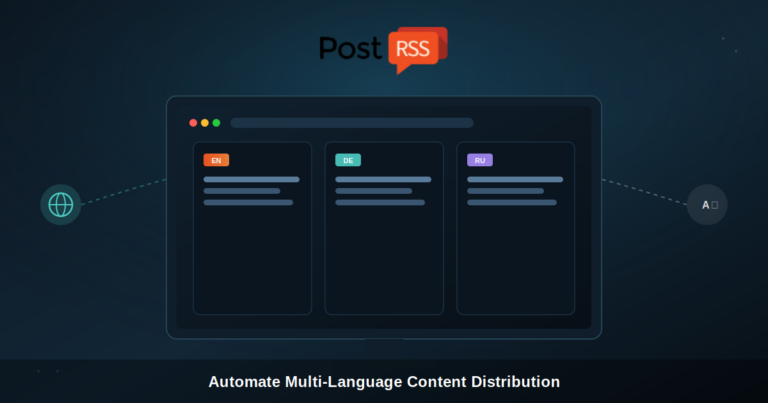 How to Automate Multi-Language Website Content Across Social Media