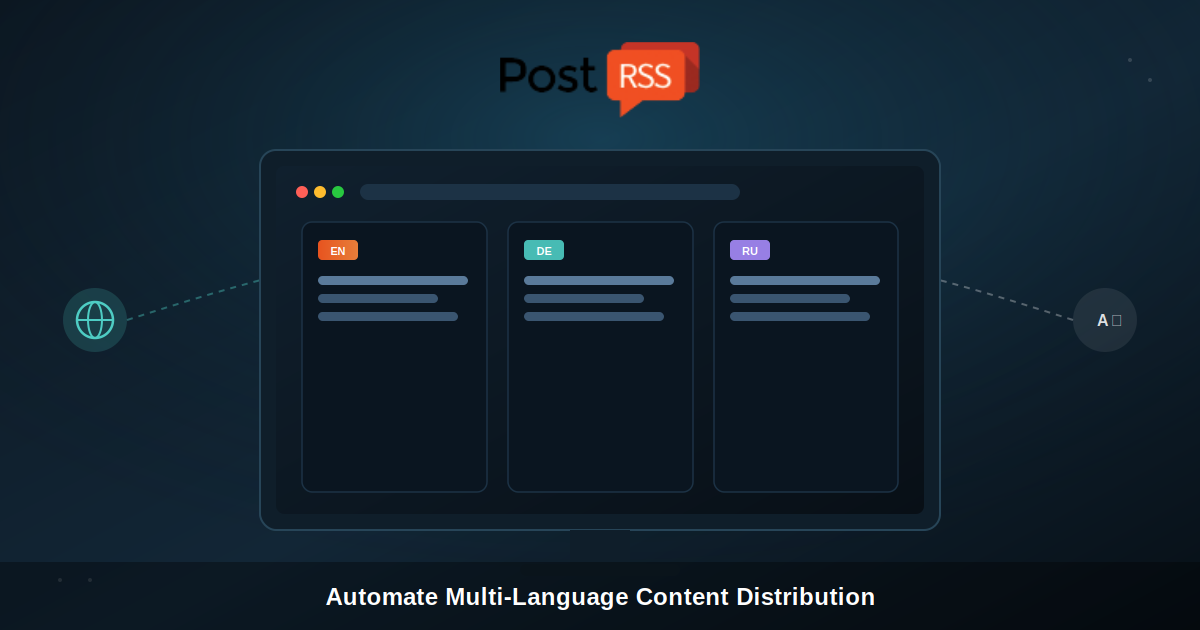 How to Automate Multi-Language Website Content Across Social Media