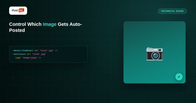 How to Control Which Image Gets Auto-Posted From Your RSS Feed