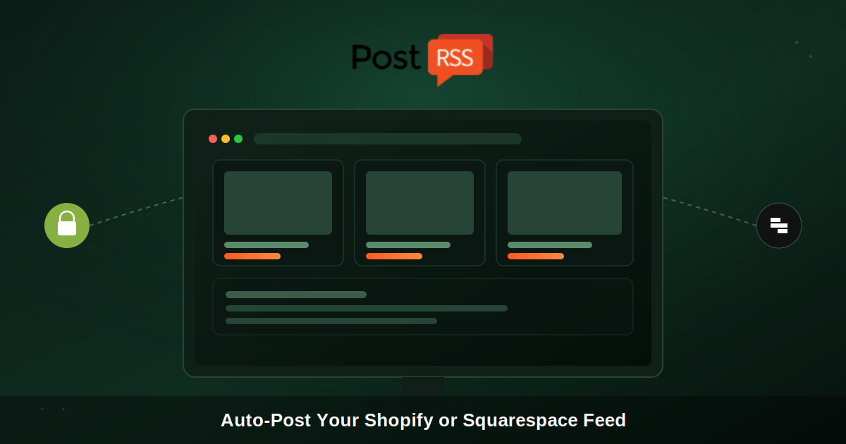 How to Find Your Shopify or Squarespace RSS Feed (and Auto-Post It)