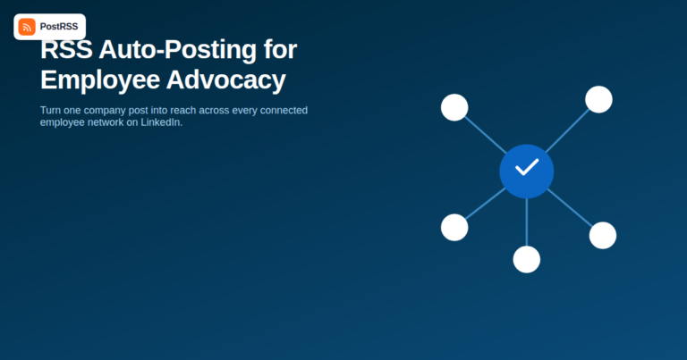 RSS Auto-Posting for Employee Advocacy on LinkedIn
