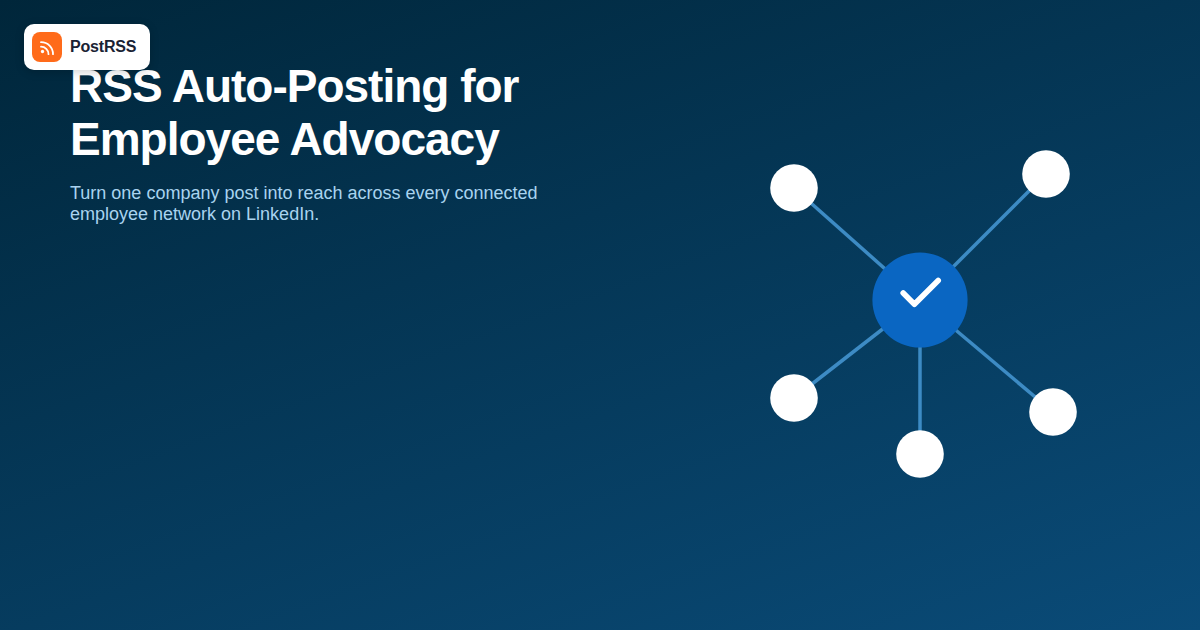 RSS Auto-Posting for Employee Advocacy on LinkedIn