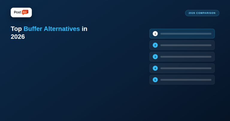 Top Buffer Alternatives in 2026: Which One Actually Fits Your Gap