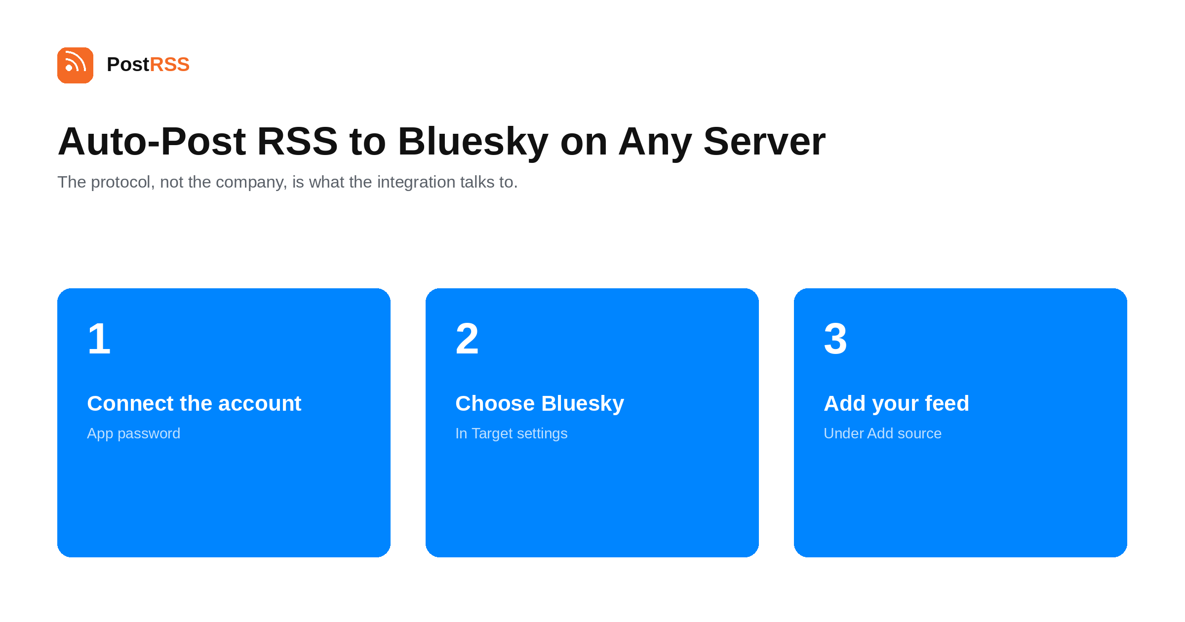 Auto-Post RSS to Bluesky on Any Server (Eurosky, Blacksky, Self-Hosted PDS)