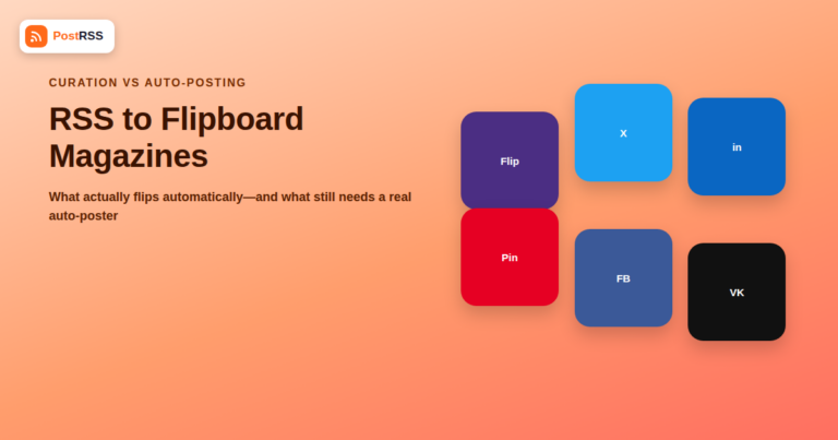 Can You Add an RSS Feed to a Flipboard Magazine? What’s Actually Possible