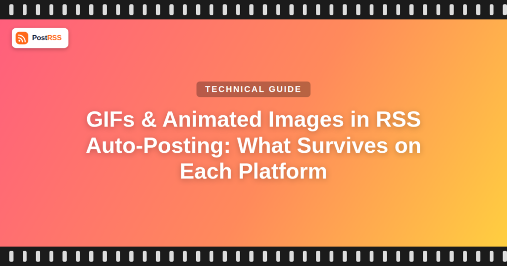 GIFs and Animated Images in RSS Auto-Posting
