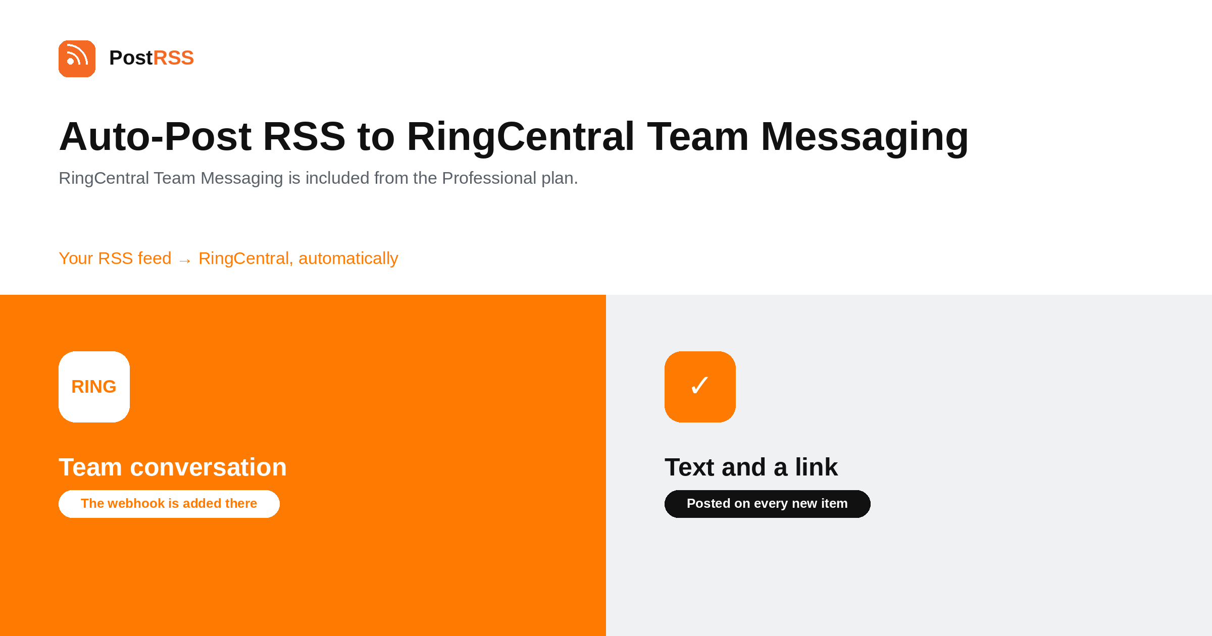 How to Auto-Post RSS to RingCentral Team Messaging (2026)
