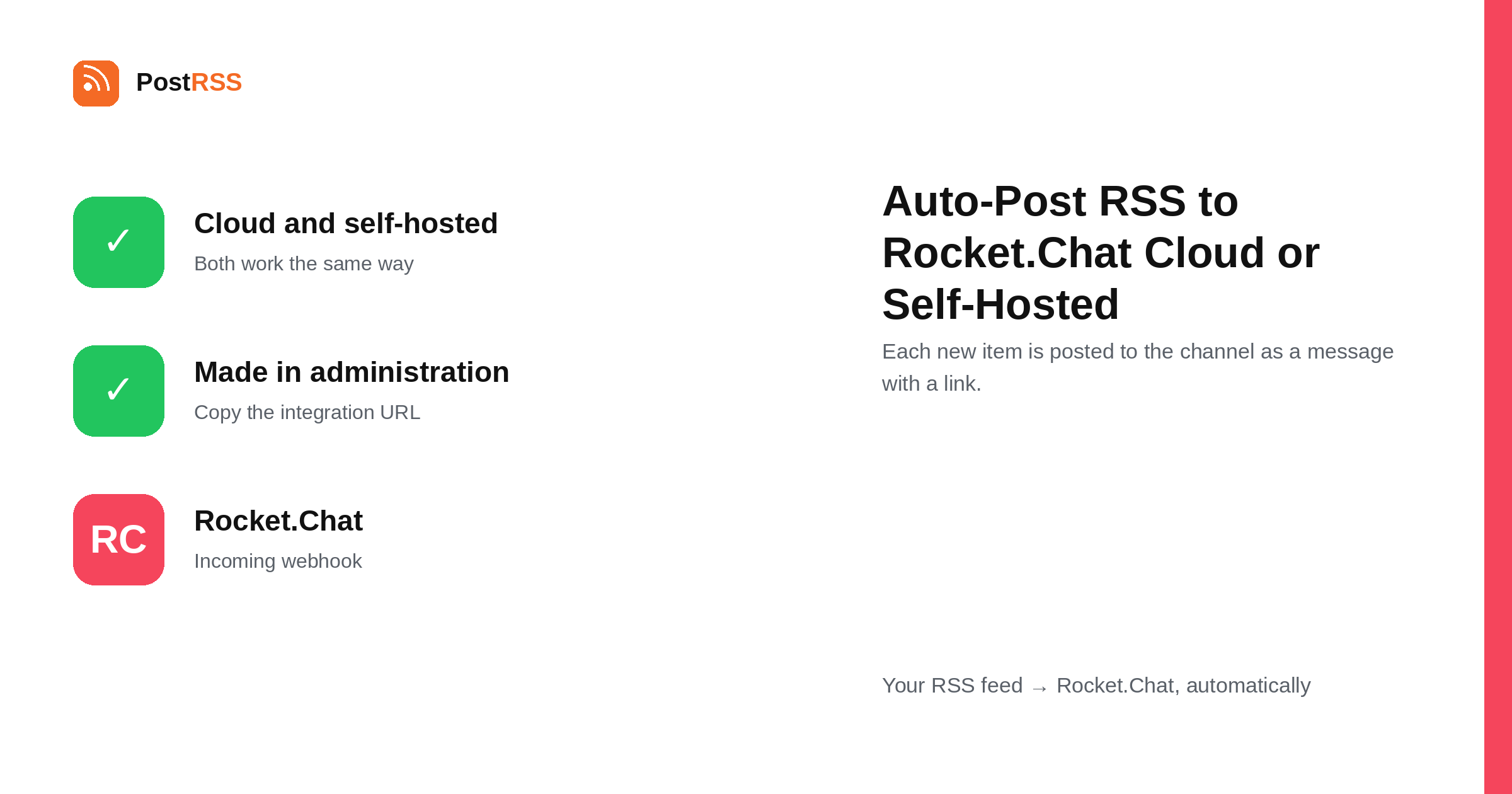 How to Auto-Post RSS to Rocket.Chat (Cloud or Self-Hosted)