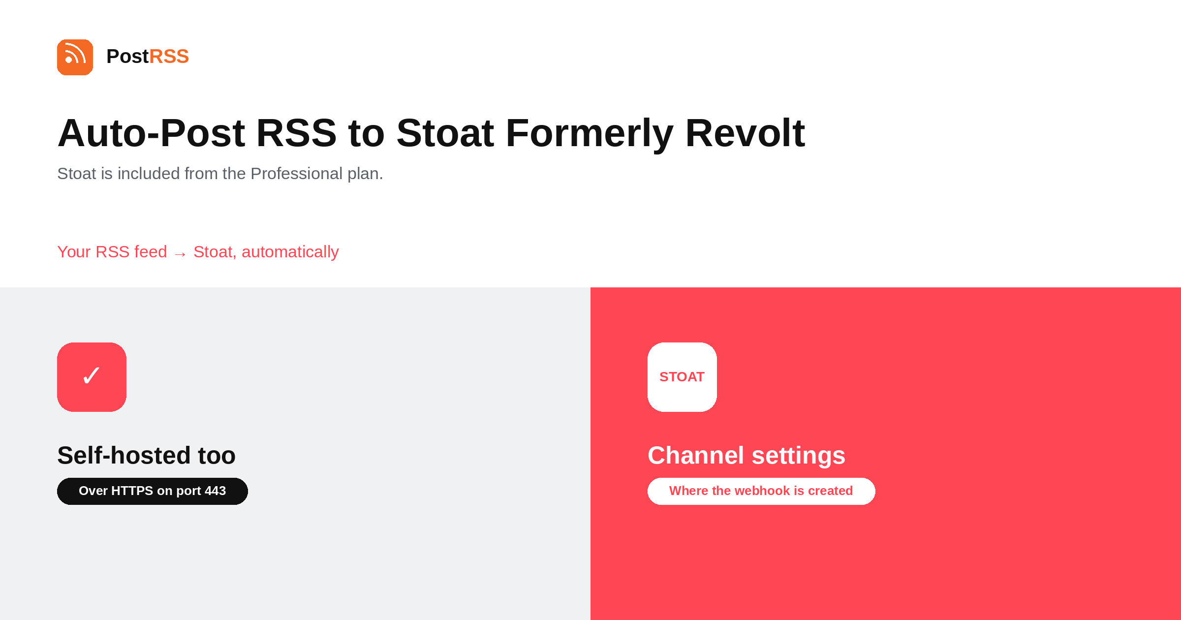How to Auto-Post RSS to Stoat (Formerly Revolt)