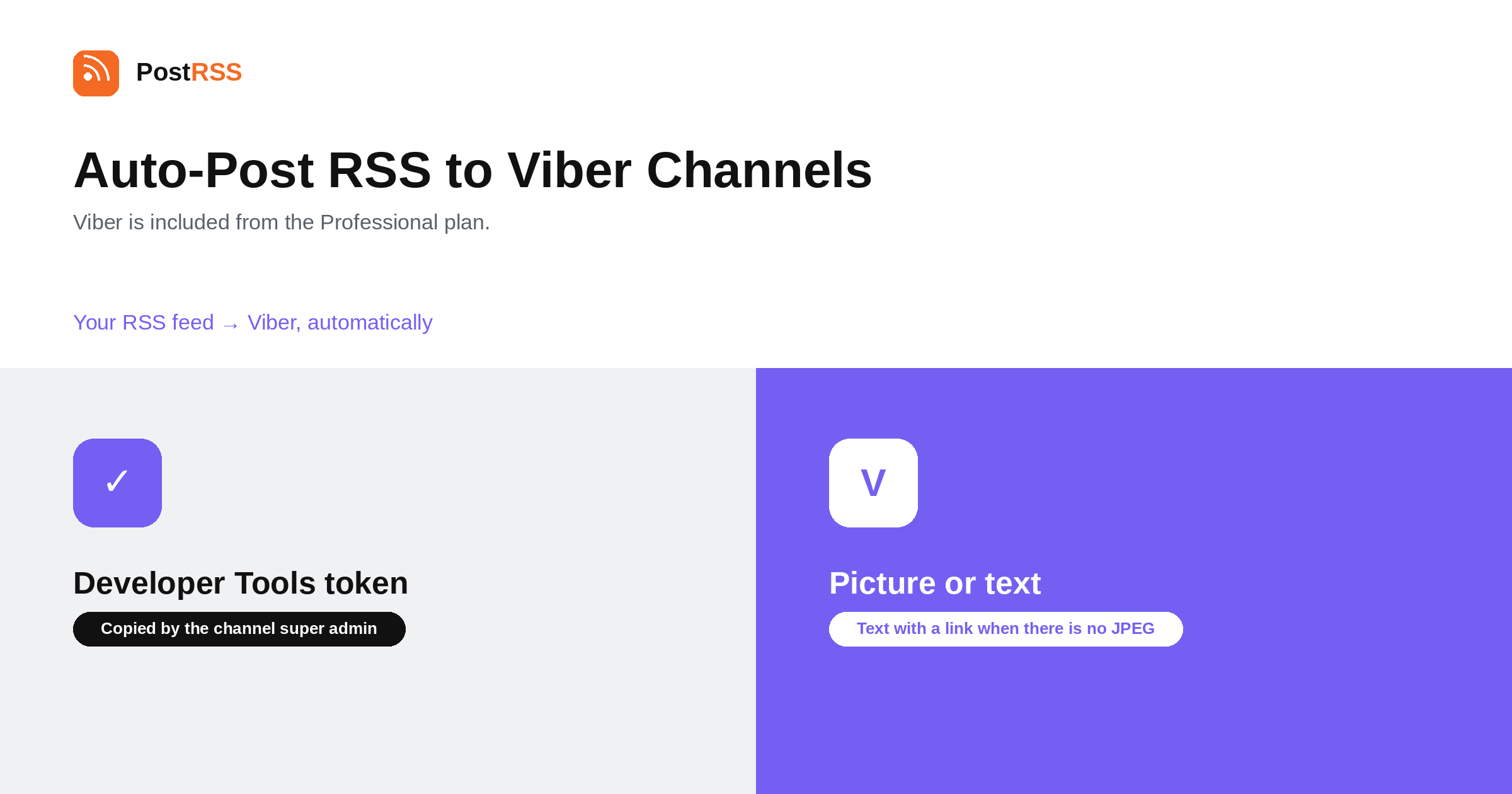 How to Auto-Post RSS to Viber Channels (2026)