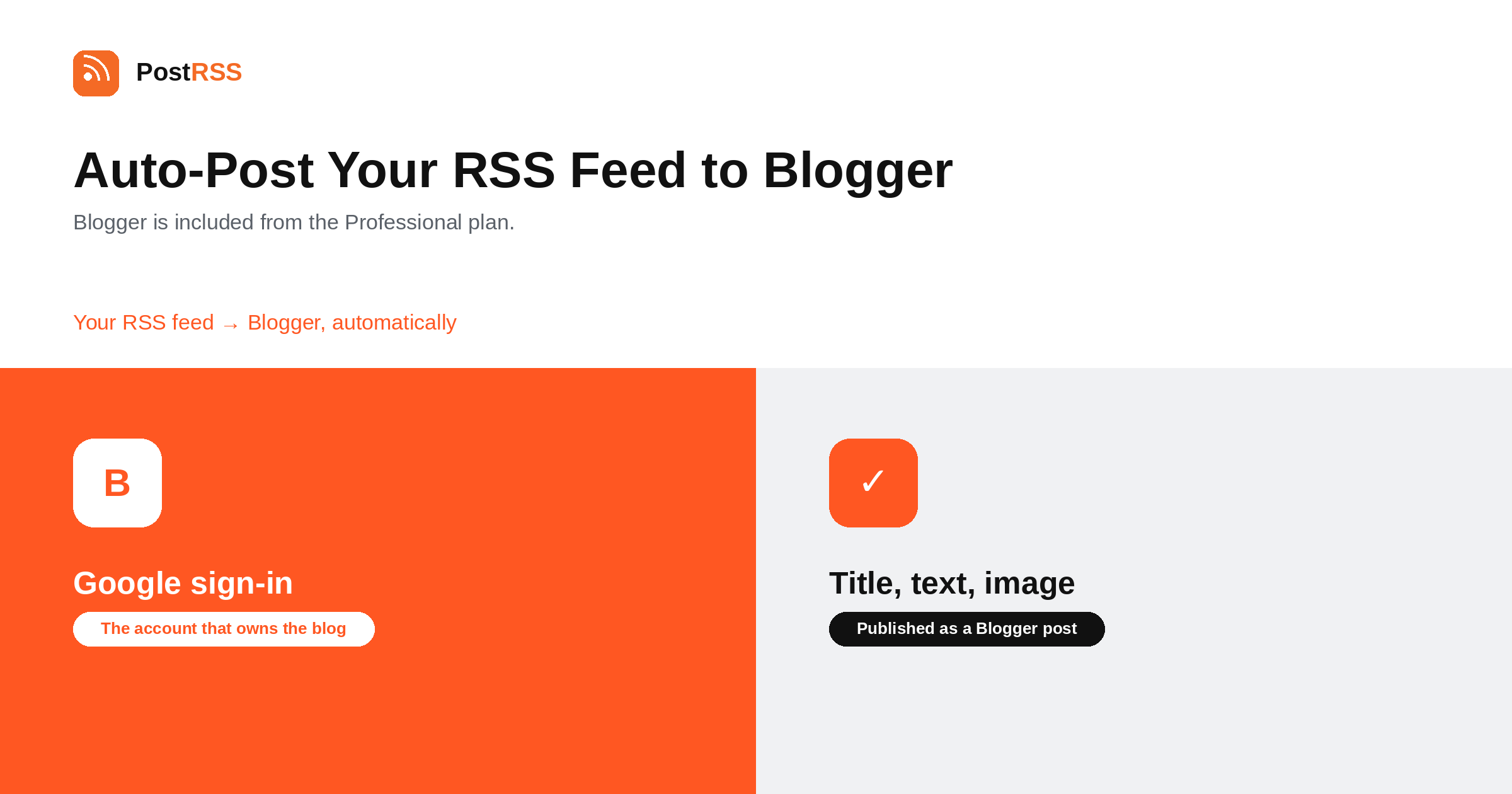 How to Auto-Post Your RSS Feed to Blogger (2026)