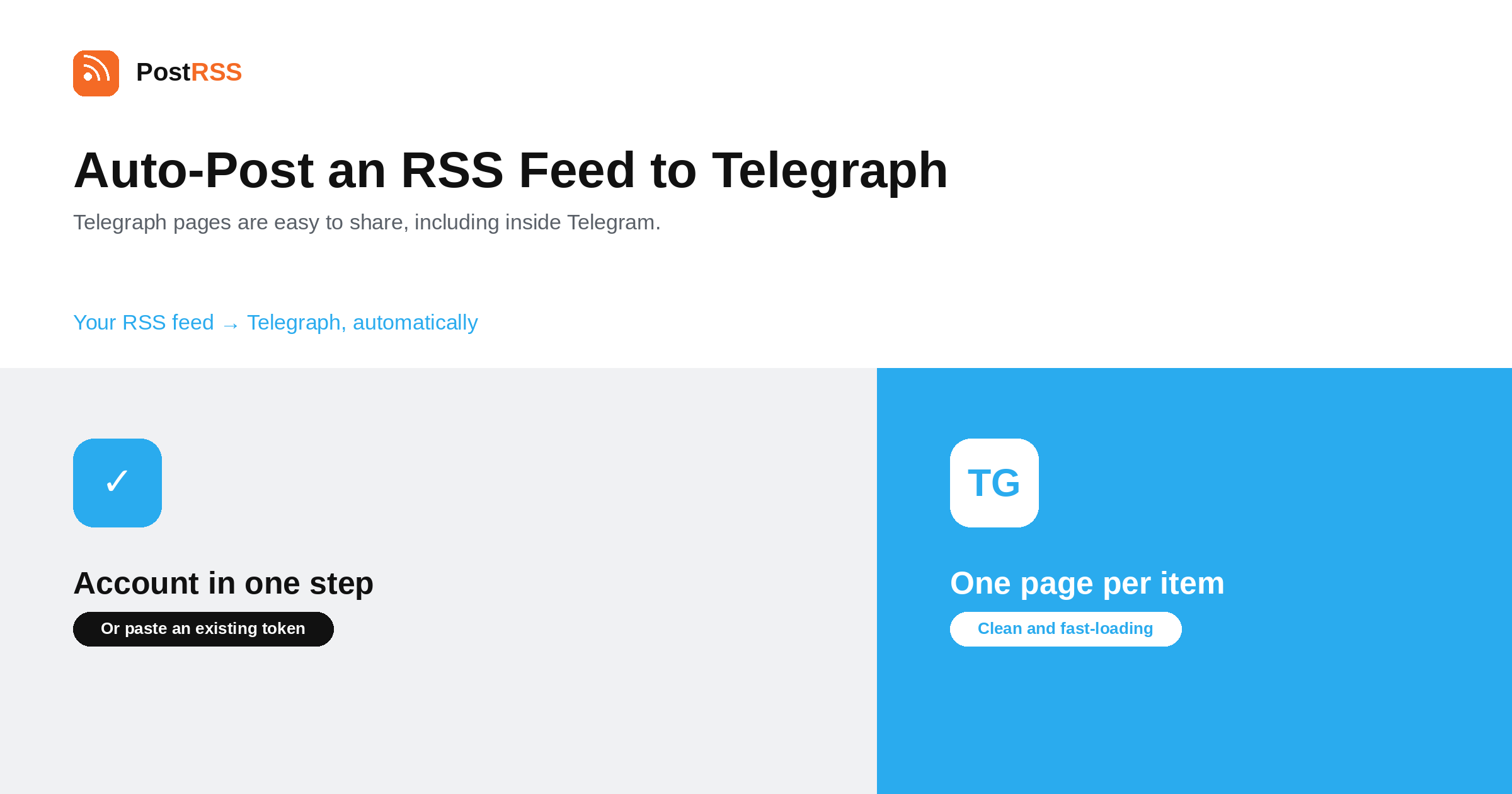 How to Auto-Post an RSS Feed to Telegraph (2026)