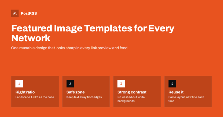Blog Featured Image Templates That Work on Every Social Network