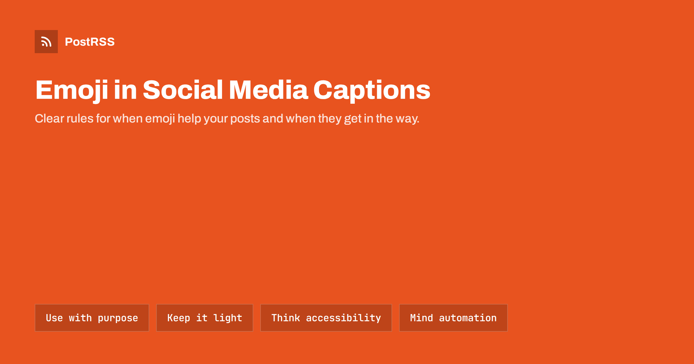 Emoji in Social Media Captions: When They Help and When They Hurt