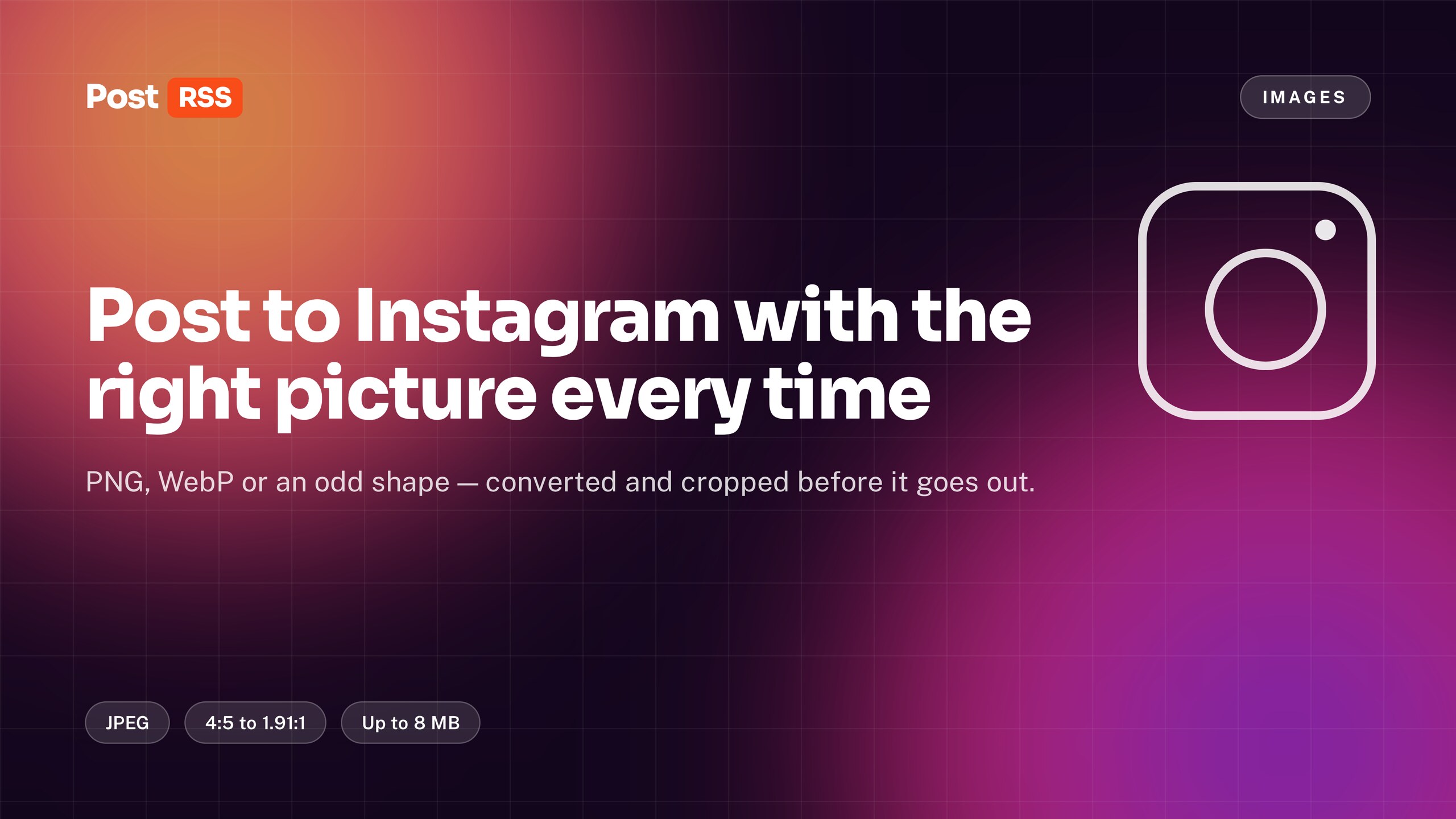 Post to Instagram With the Right Picture Every Time