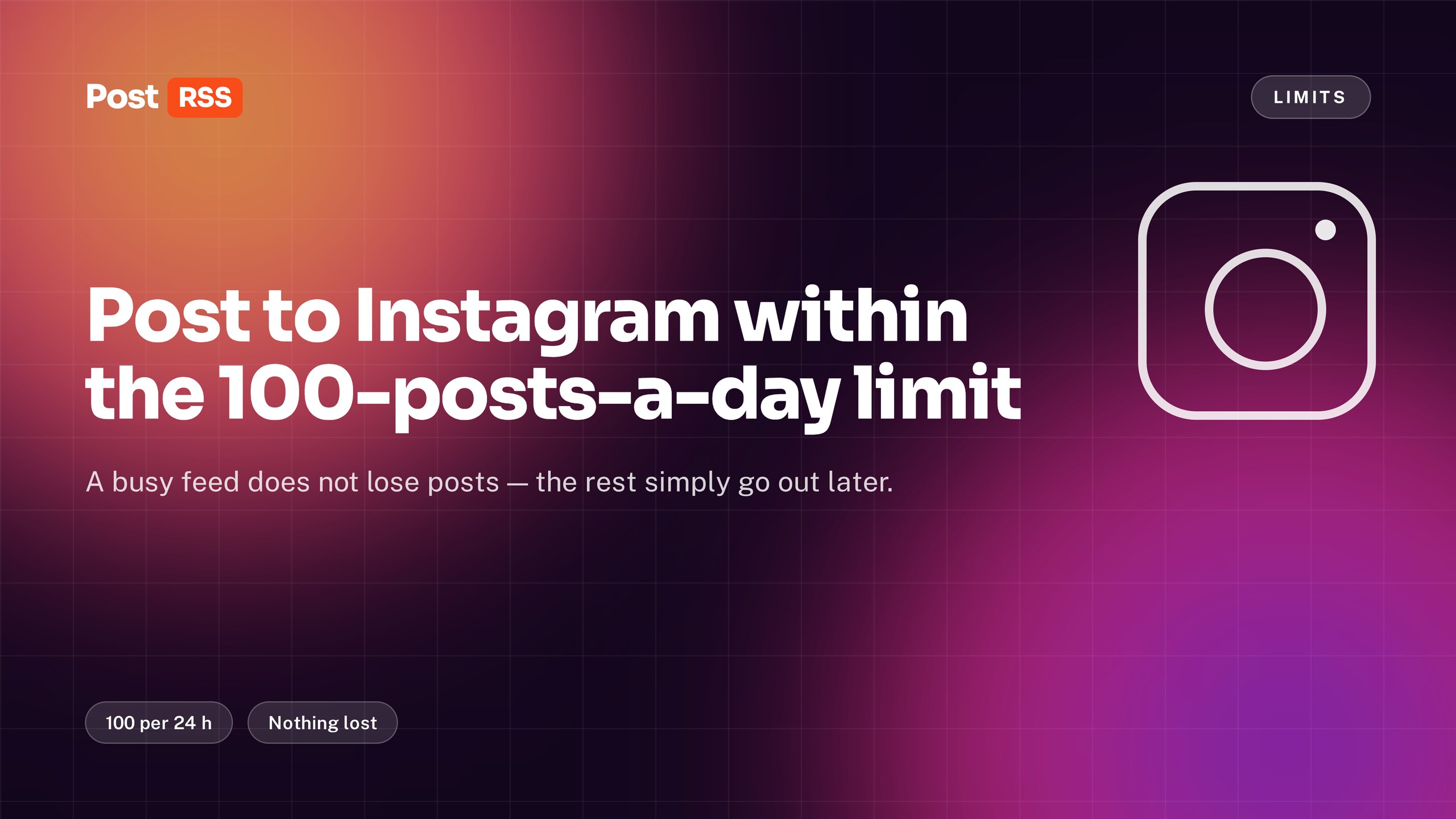 Post to Instagram Within the 100-Posts-a-Day Limit
