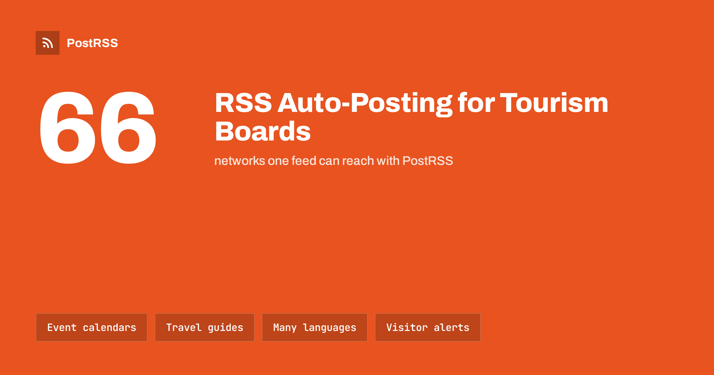 RSS Auto-Posting for Tourism Boards and Destination Marketers
