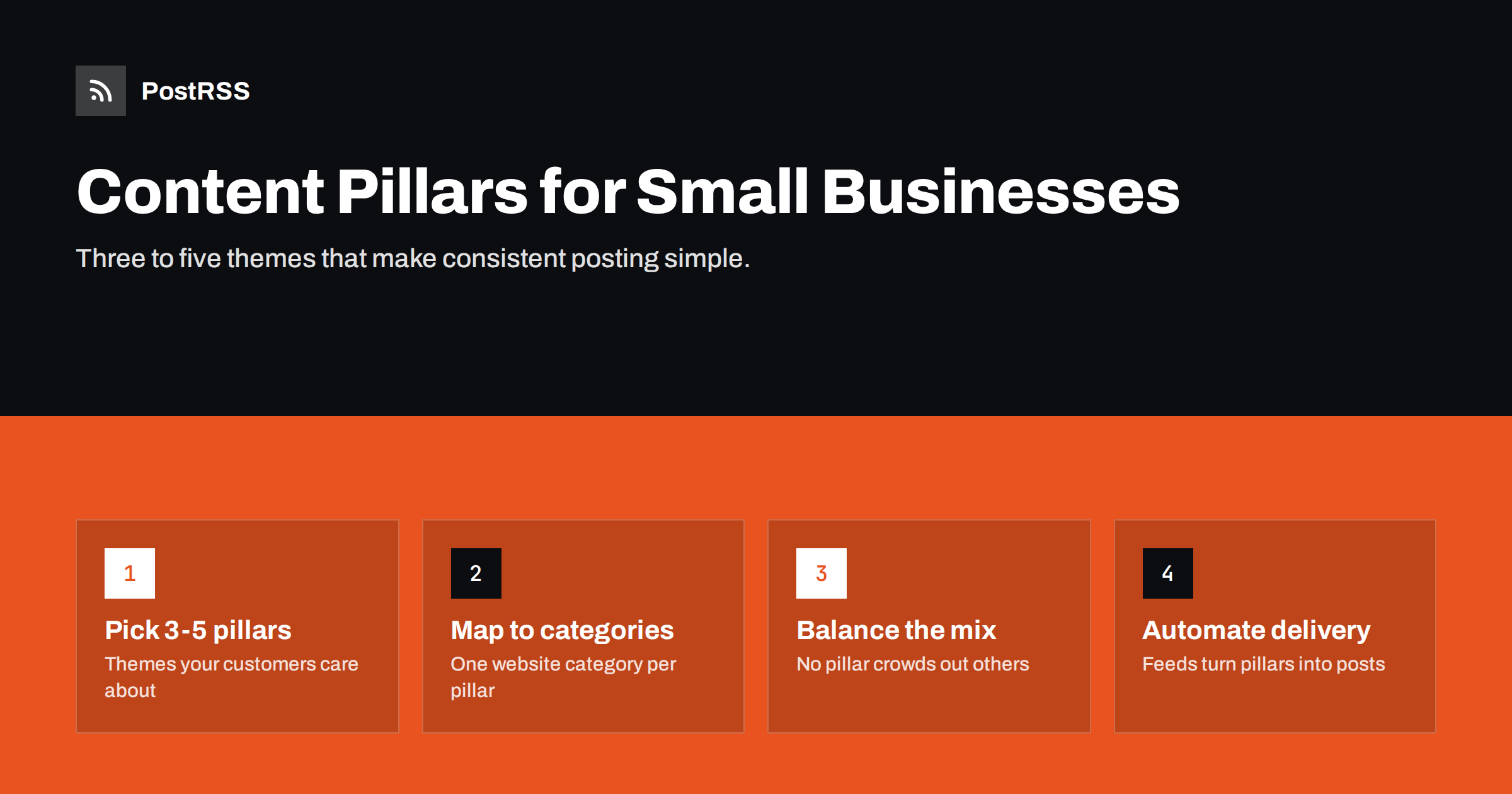 Social Media Content Pillars for Small Businesses: A Simple Guide