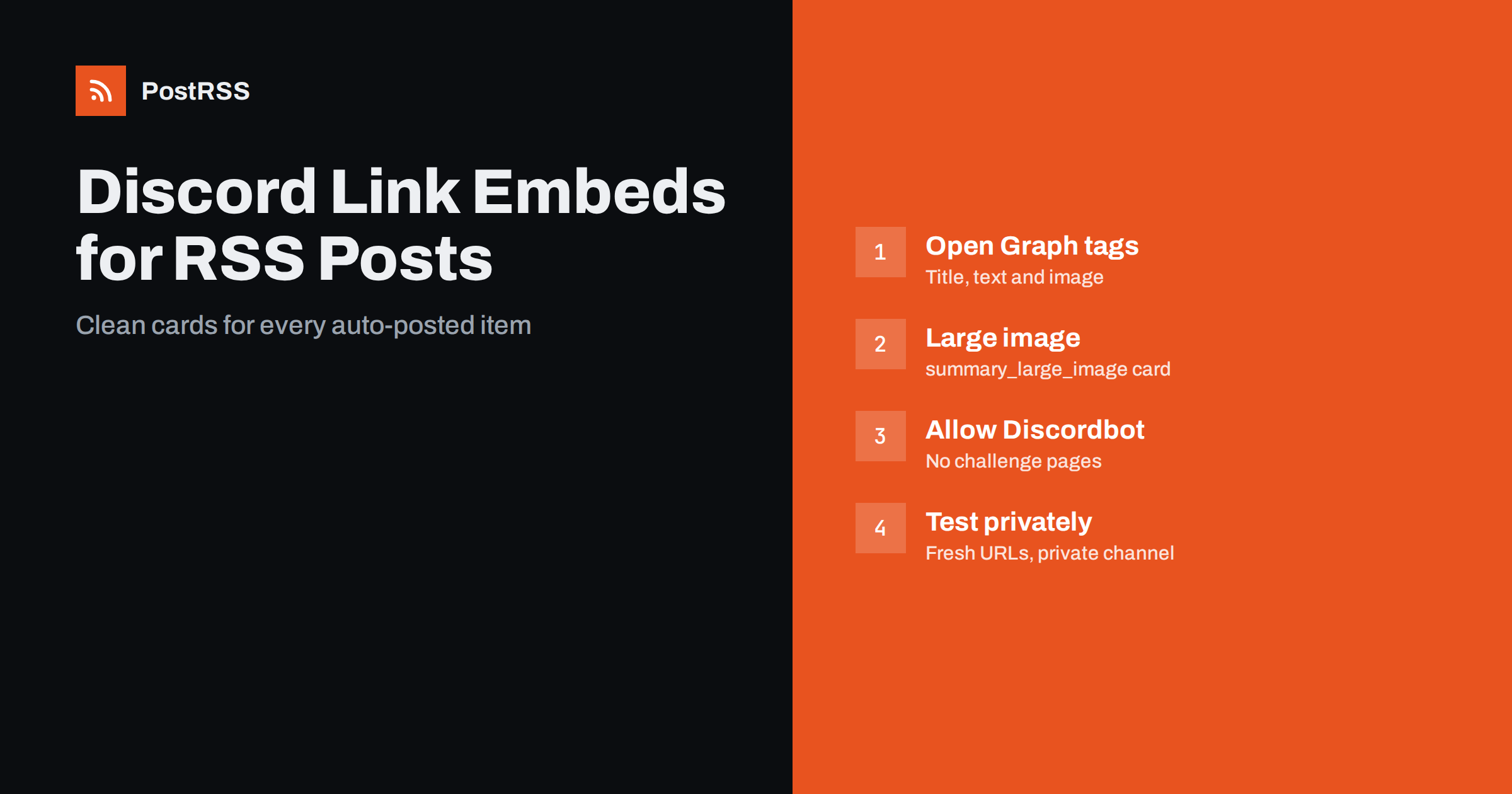 Discord Link Embeds for RSS Posts: Fix Missing Previews