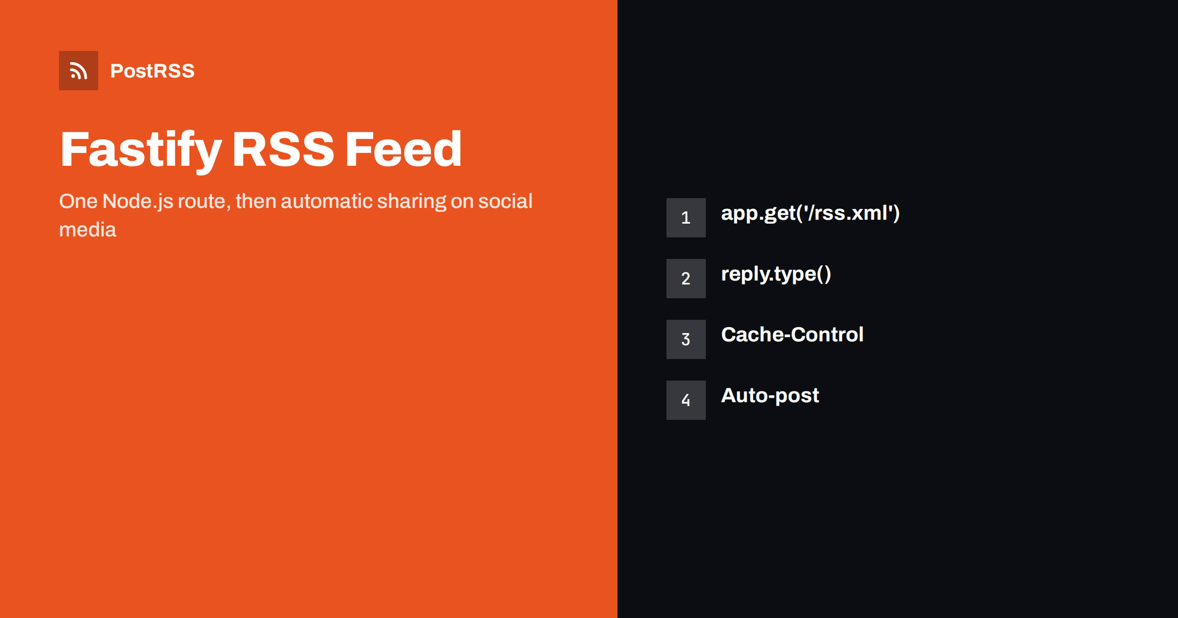 Fastify RSS Feed: Build a Fast Node.js Route and Auto-Post