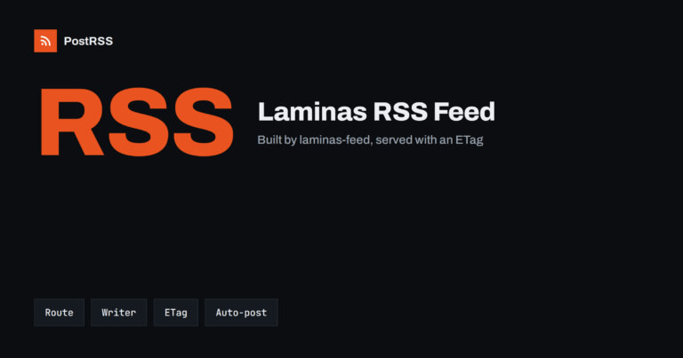 Laminas RSS Feed: Controller, laminas-feed and Auto-Post