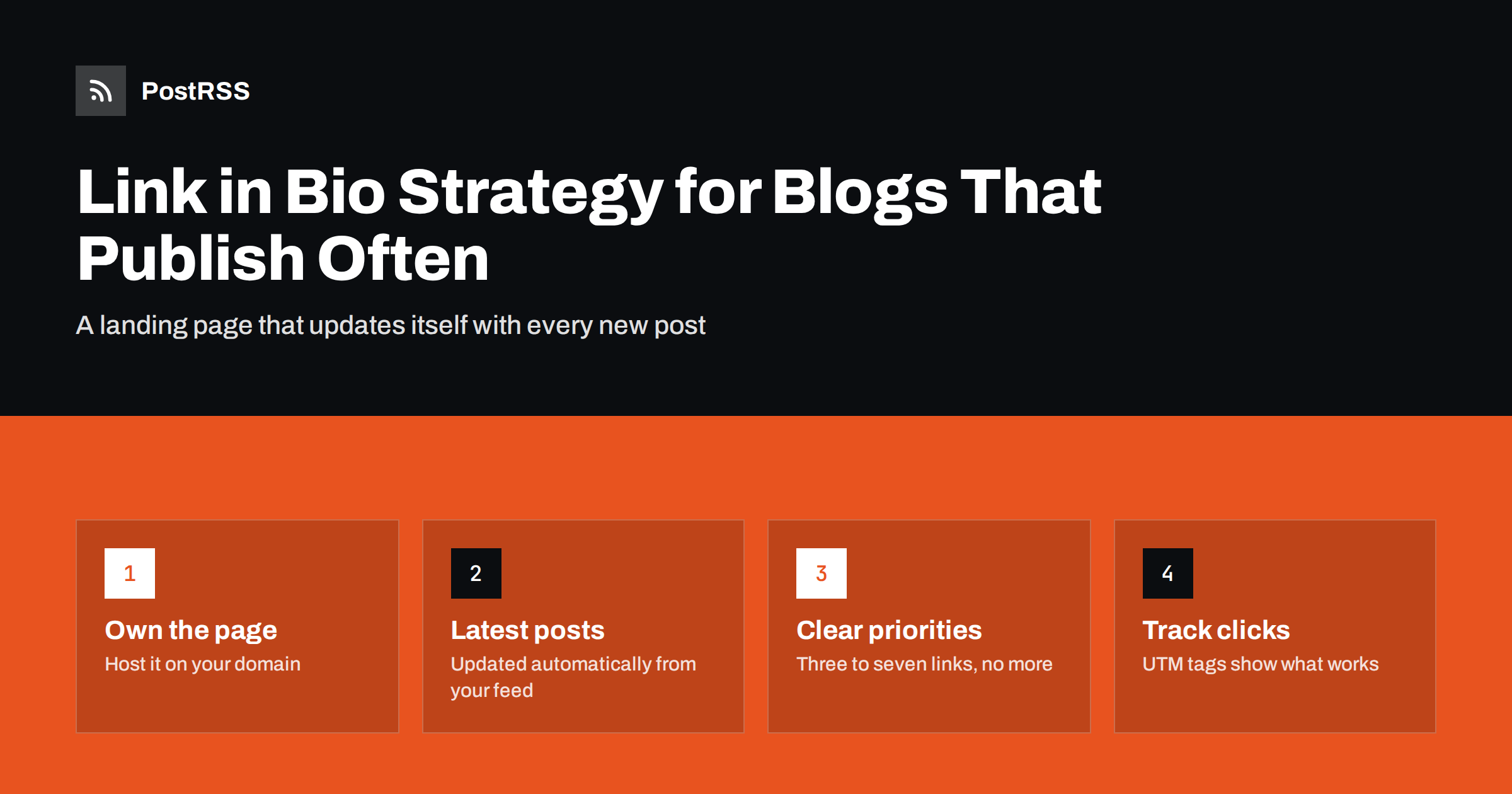 Link in Bio Strategy for Blogs That Publish Often