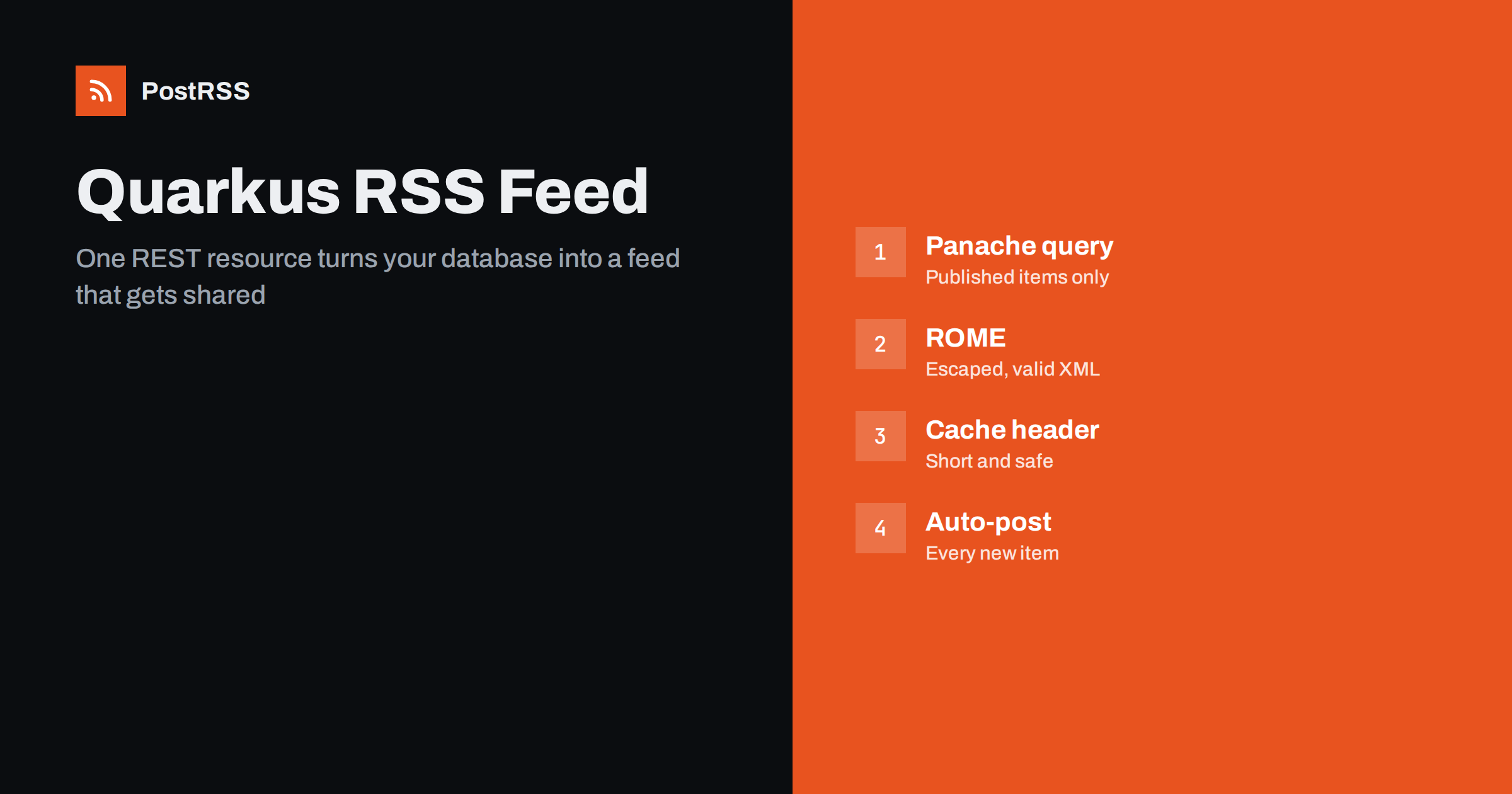 Quarkus RSS Feed: Build It With ROME and Auto-Post Items