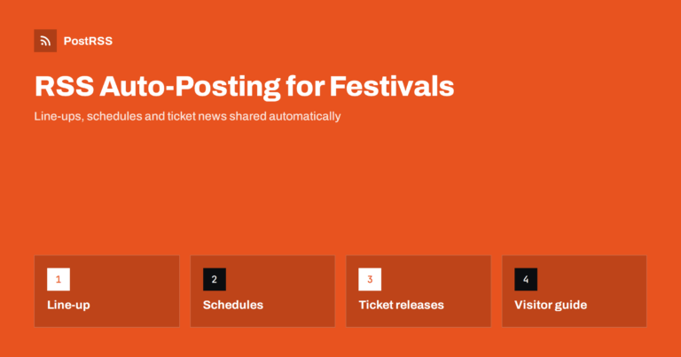 RSS Auto-Posting for Festival Organizers and Annual Fairs