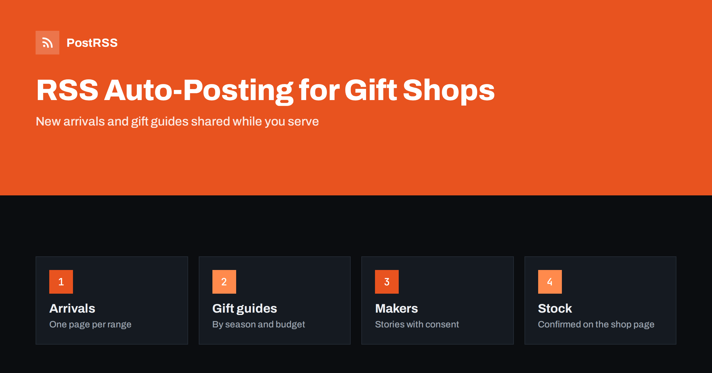 RSS Auto-Posting for Gift Shops and Souvenir Stores