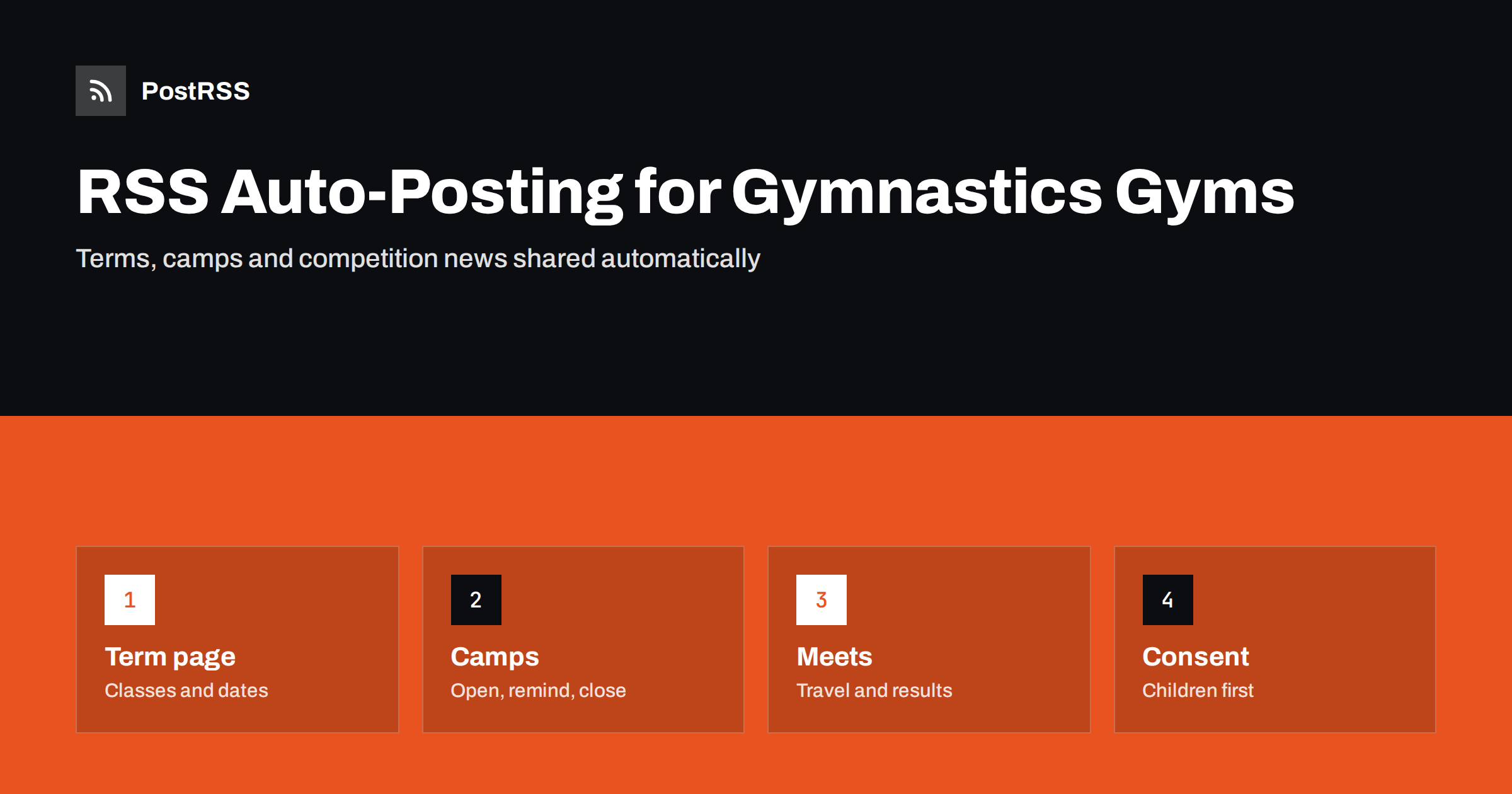 RSS Auto-Posting for Gymnastics and Cheer Gyms