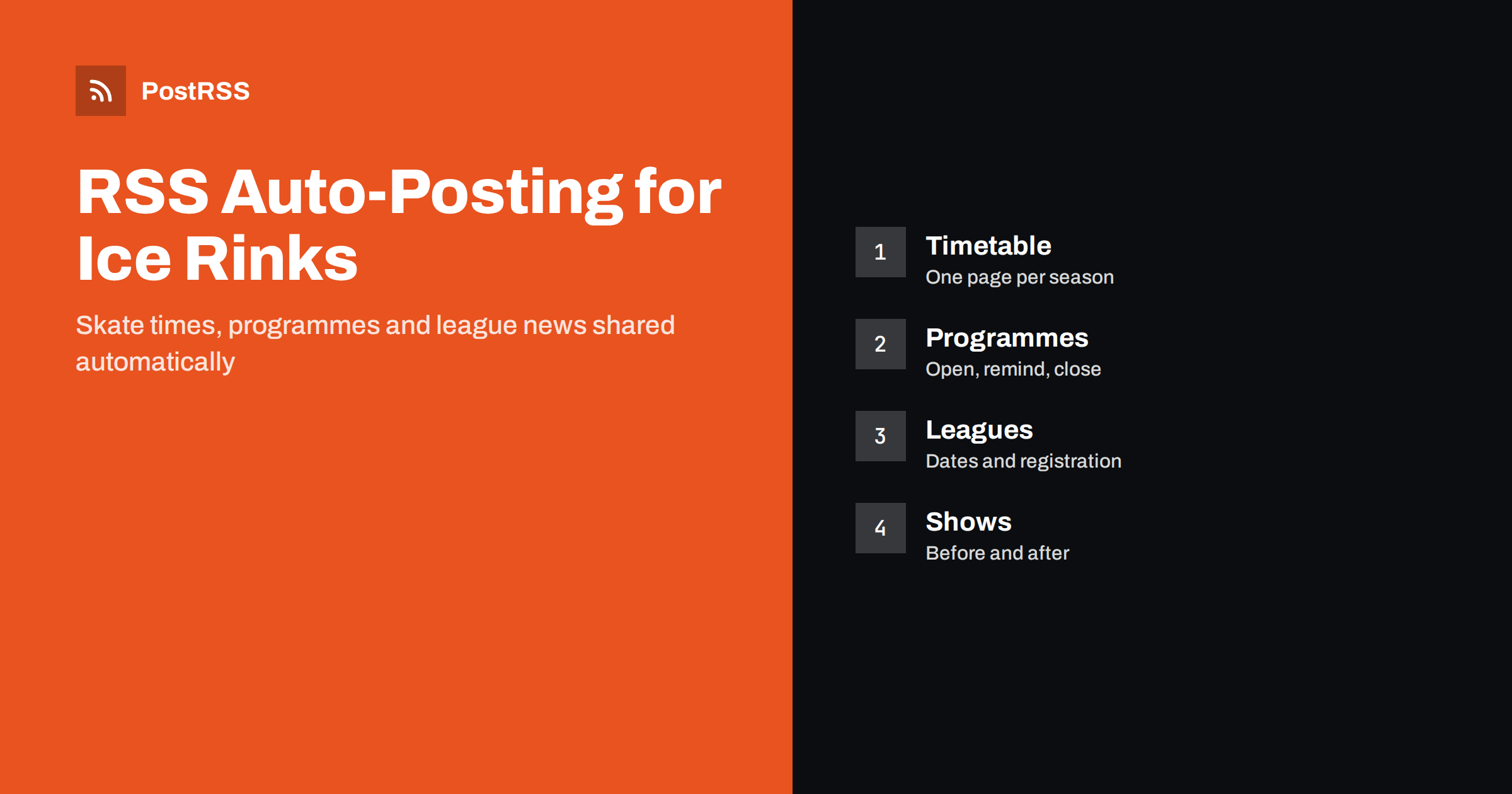 RSS Auto-Posting for Ice Rinks and Skating Clubs