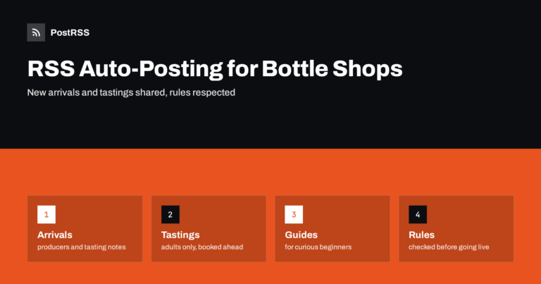 RSS Auto-Posting for Liquor Stores and Bottle Shops