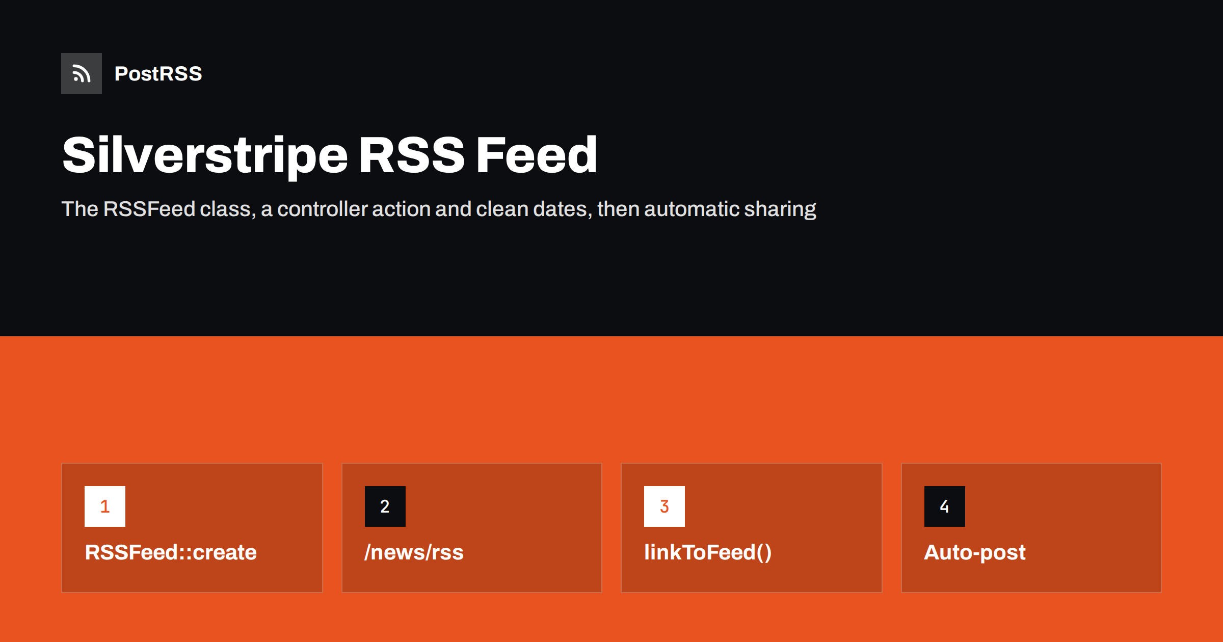 Silverstripe RSS Feed: Use the RSSFeed Class and Auto-Post Pages