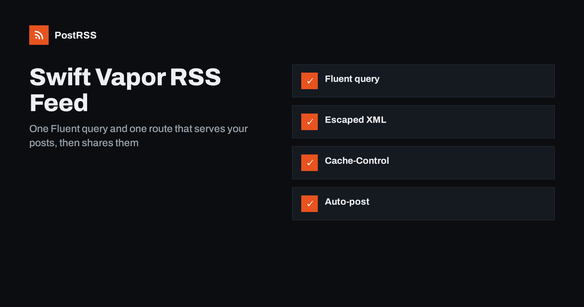 Swift Vapor RSS Feed: Build It With Fluent and Auto-Post
